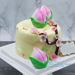 壽桃造型海綿蛋糕 (CP00067)