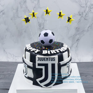 Juventus 祖雲達斯足球造型海綿蛋糕 (CP00018)