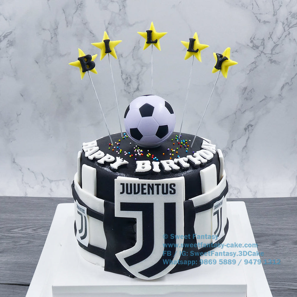 Juventus 祖雲達斯足球造型海綿蛋糕 (CP00018)